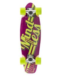 Mindless Daily Stain 24/7 Purple 24" skateboard cruiser