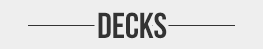 Longboard decks